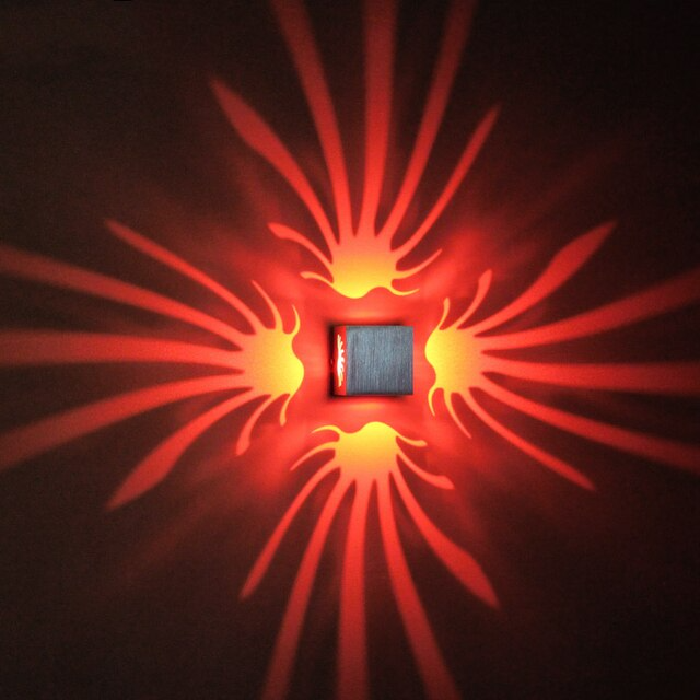 X10-Plafonnier LED au design moderne - X10 Maroc - Livraison gratuite - Rouge