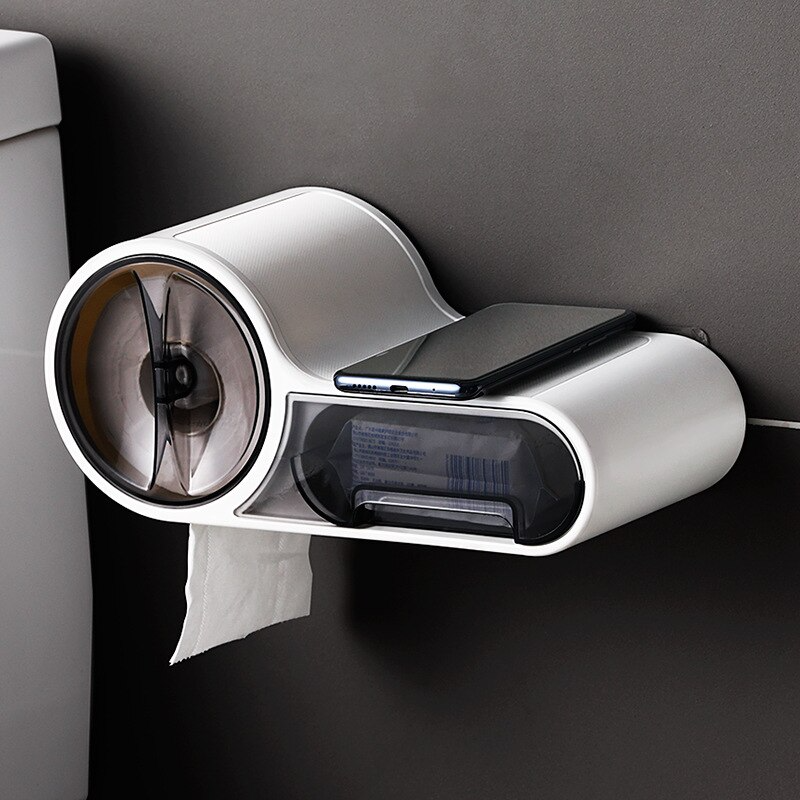 Porte-papier hygiénique multifonctionnel - X10 Maroc - Livraison gratuite -