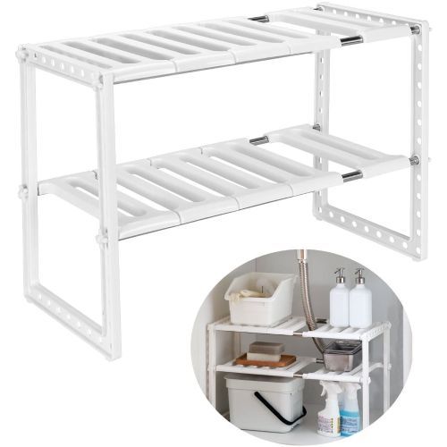 Étagère de cuisine télescopique réglable multifonctionnelle pour le rangement sous l'évier - X10 Maroc - Livraison gratuite -