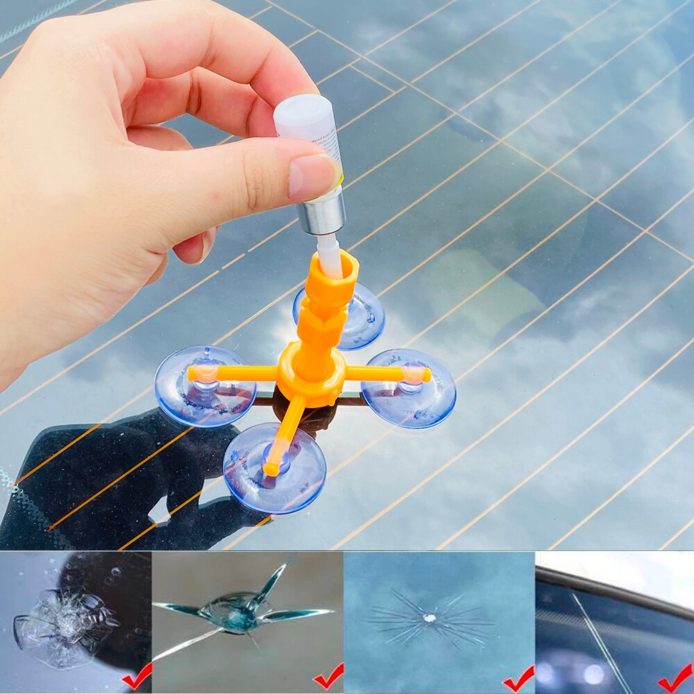 Kit de réparation de pare-brise de voiture - X10 Maroc - Livraison gratuite -