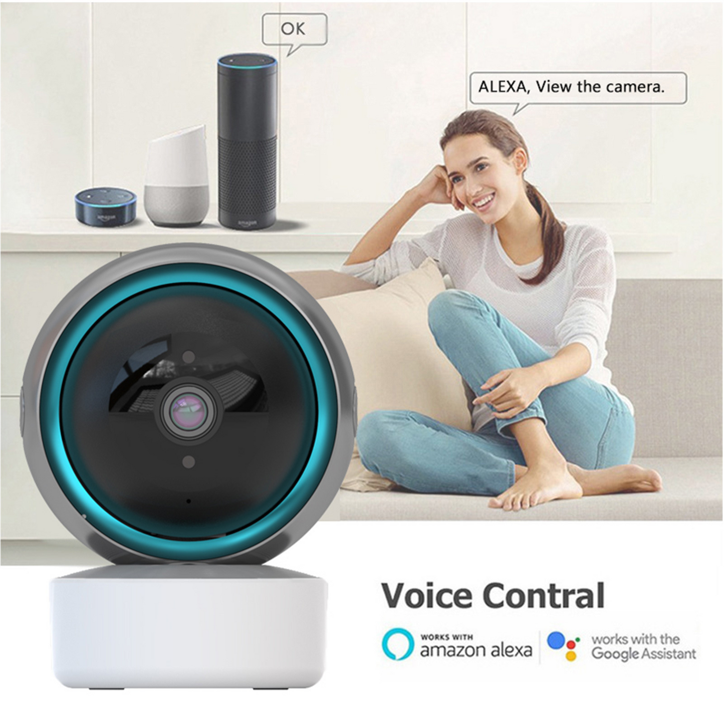 X10-Camera WIFI 360° - X10 Maroc - Livraison gratuite -