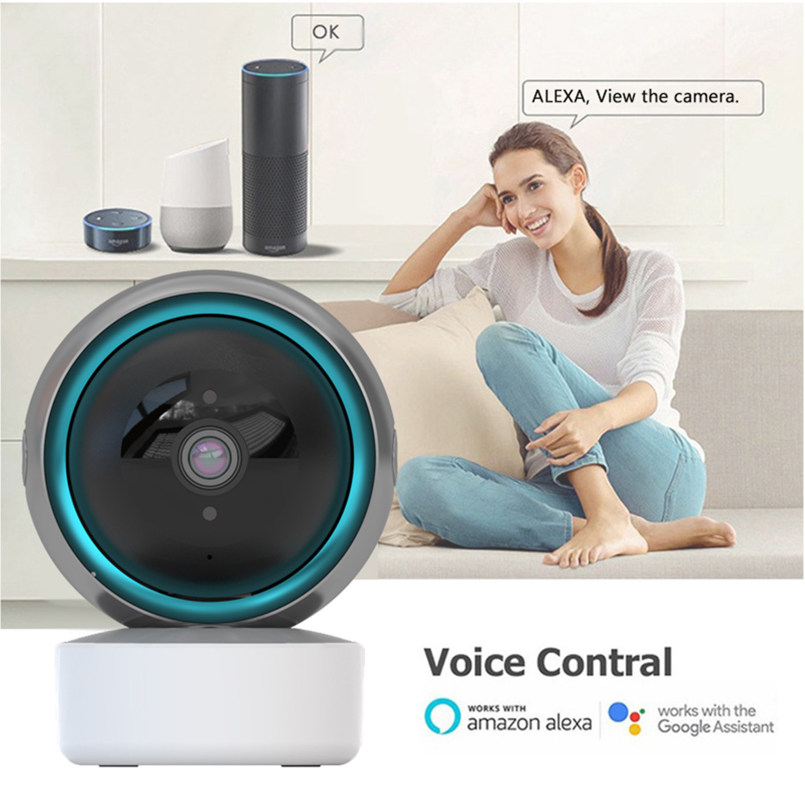 X10-Camera WIFI 360° - X10 Maroc - Livraison gratuite -