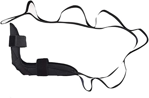 Sangle de Yoga 130cm Sangle de Pied Bande de Cheville Ceinture de Correction de Pied en Tissu - X10 Maroc - Livraison gratuite -