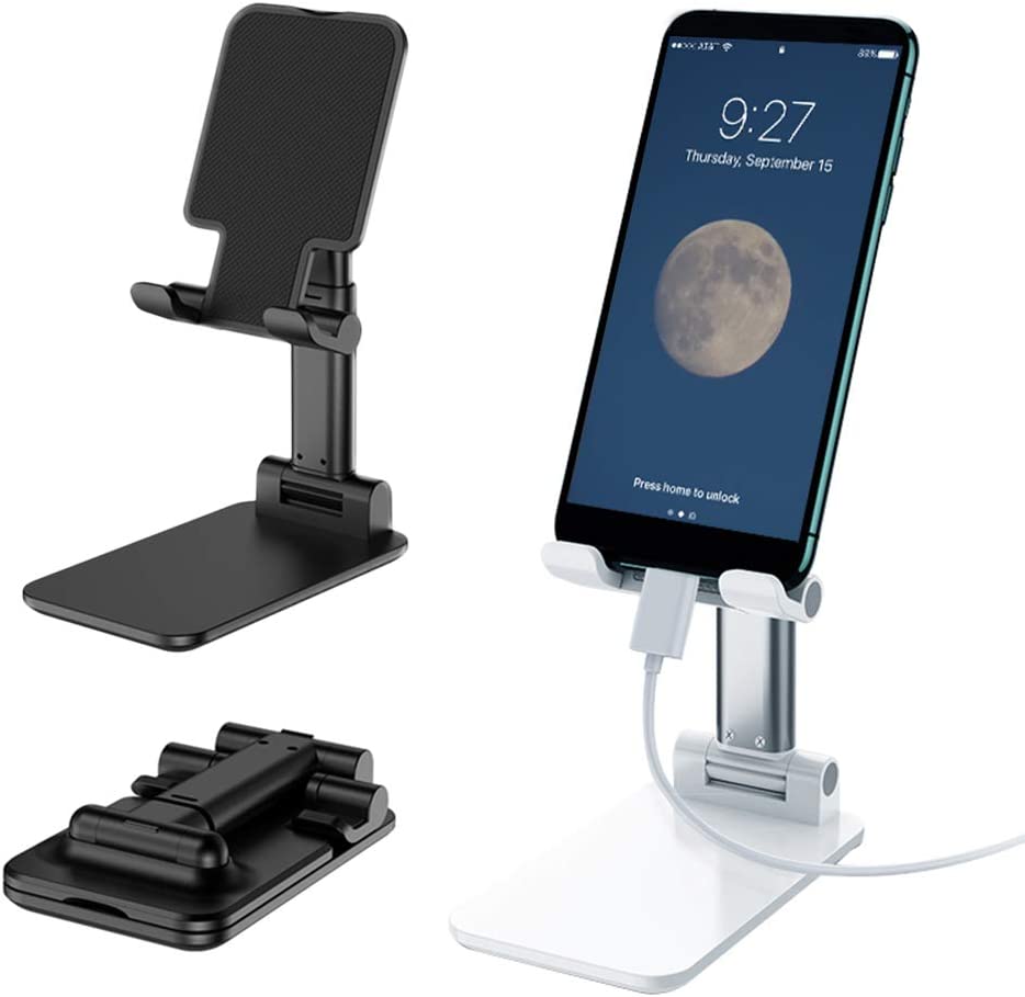 Support de téléphone portable pliable et réglable - X10 Maroc - Livraison gratuite -