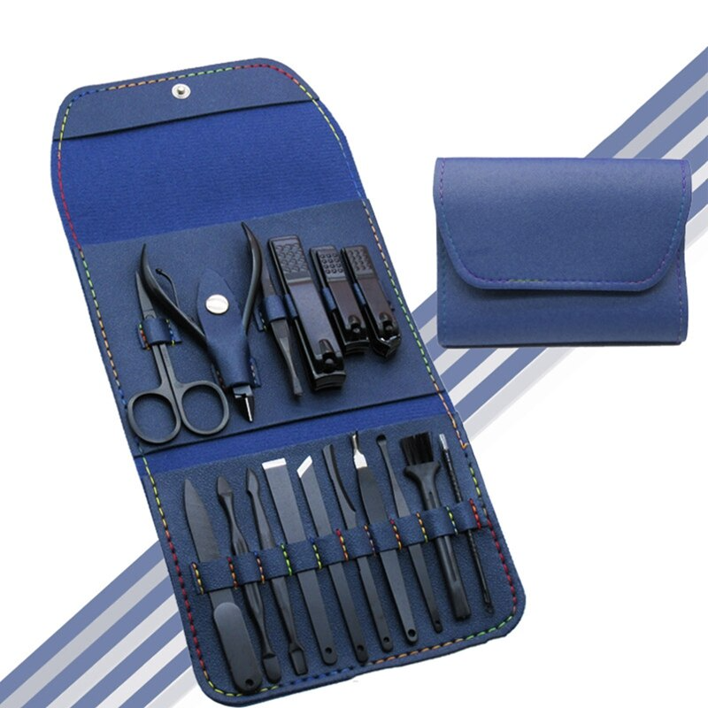 Ensemble de coupe-ongles professionnels - X10 Maroc - Livraison gratuite - Bleu