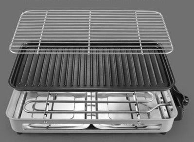 Plaque de gril électrique antiadhésive - X10 Maroc - Livraison gratuite -