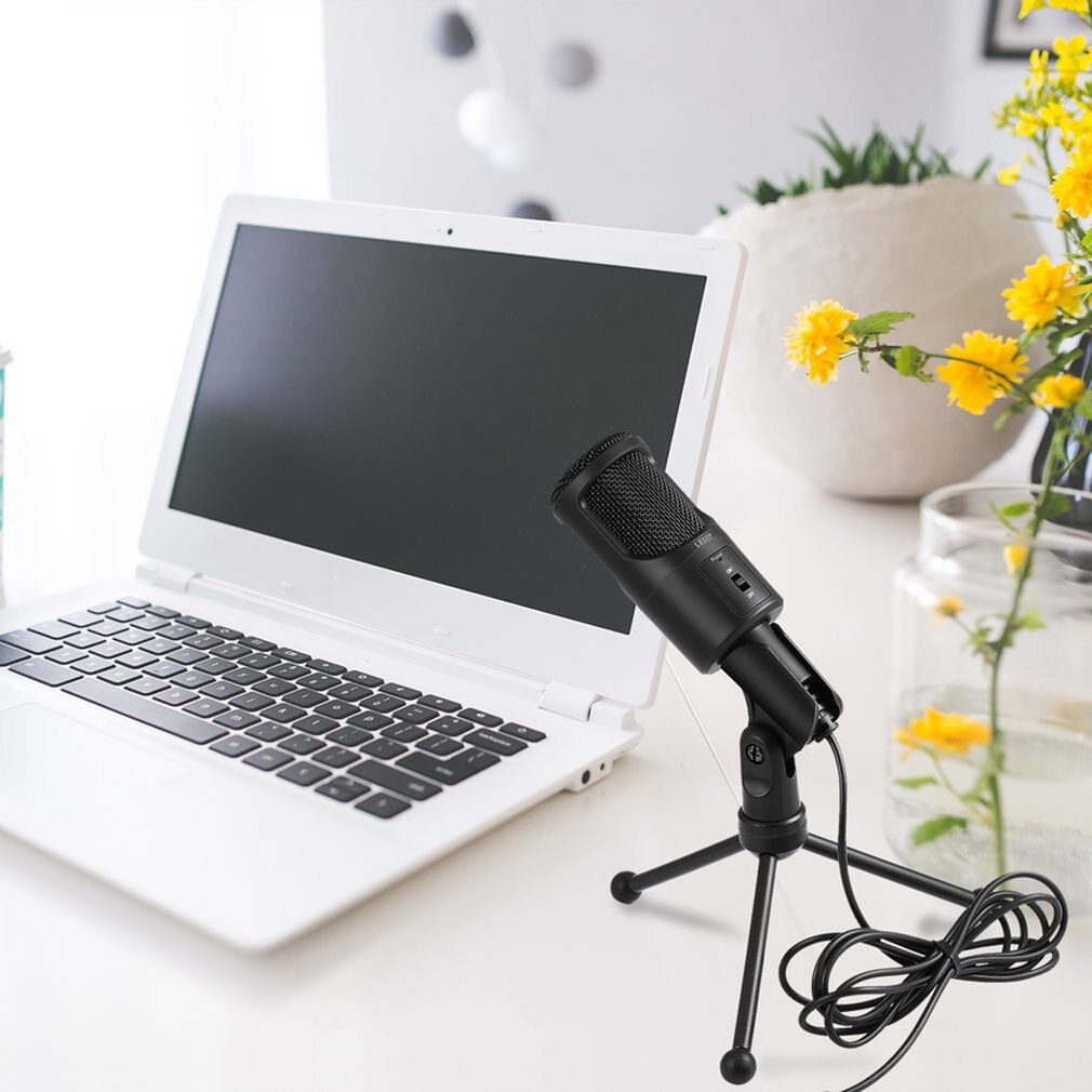 X10 Microphone à condensateur USB A6 - X10 Maroc - Livraison gratuite -