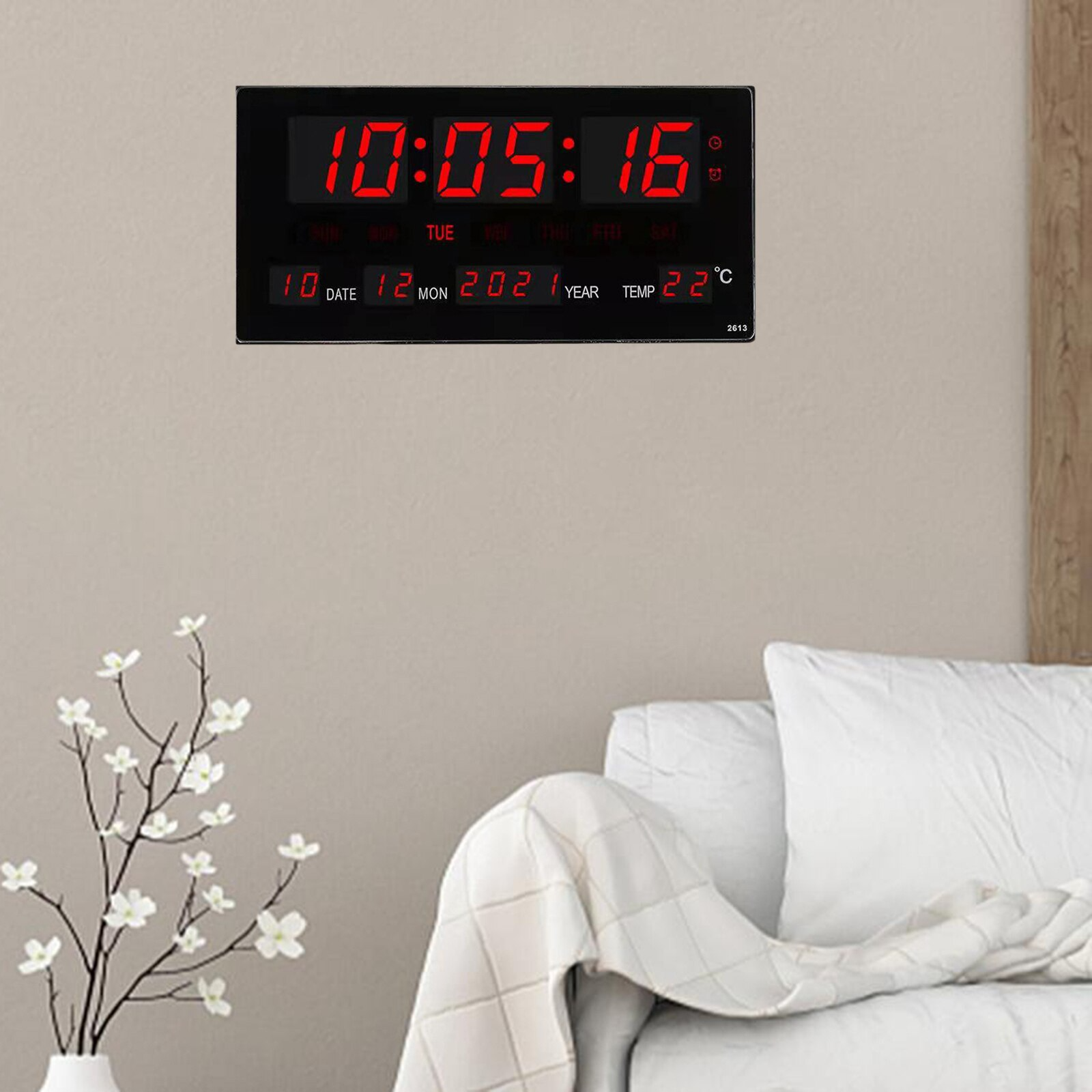 horloge calendrier LED - X10 Maroc - Livraison gratuite -