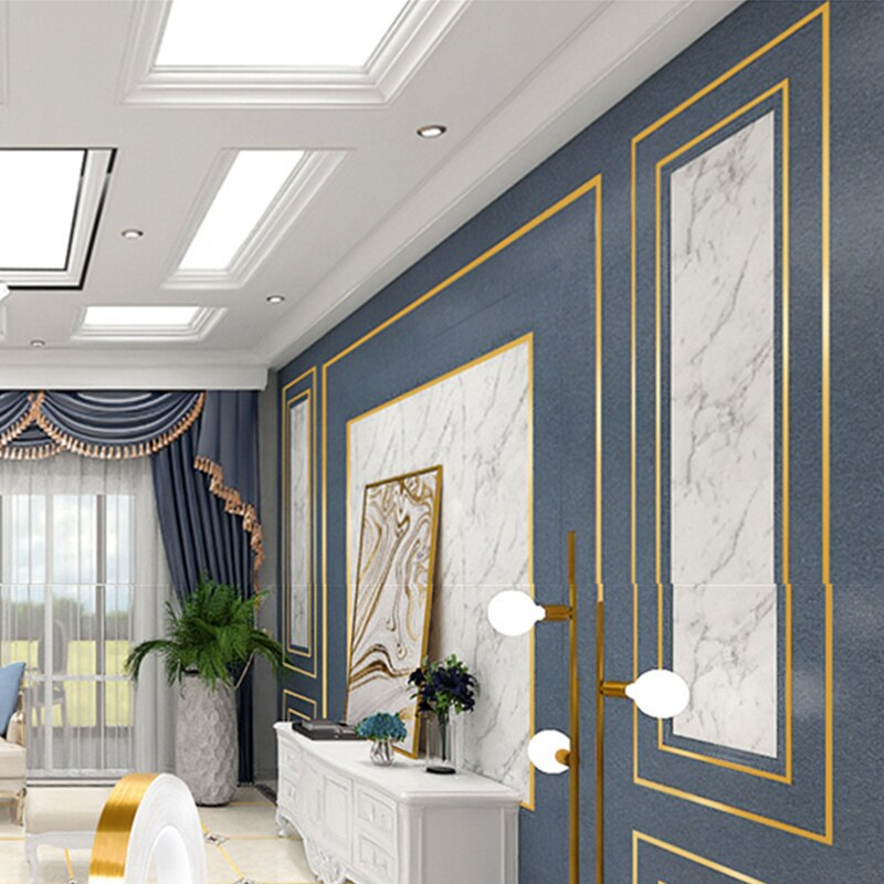 X10 - Adhésif décoratif doré 50m - X10 Maroc - Livraison gratuite -