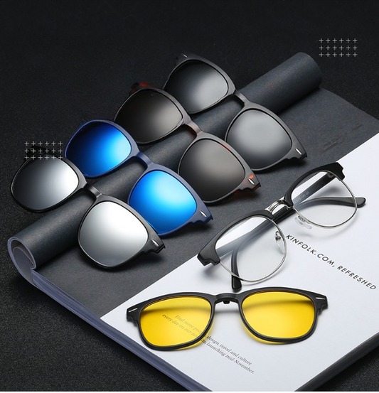 Vision Clear - Lunettes de soleil 6 en 1 - X10 Maroc - Livraison gratuite -