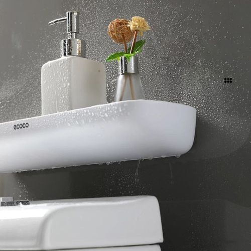 Étagère murale de salle de bain, pas de perçage, facile à installer - X10 Maroc - Livraison gratuite -