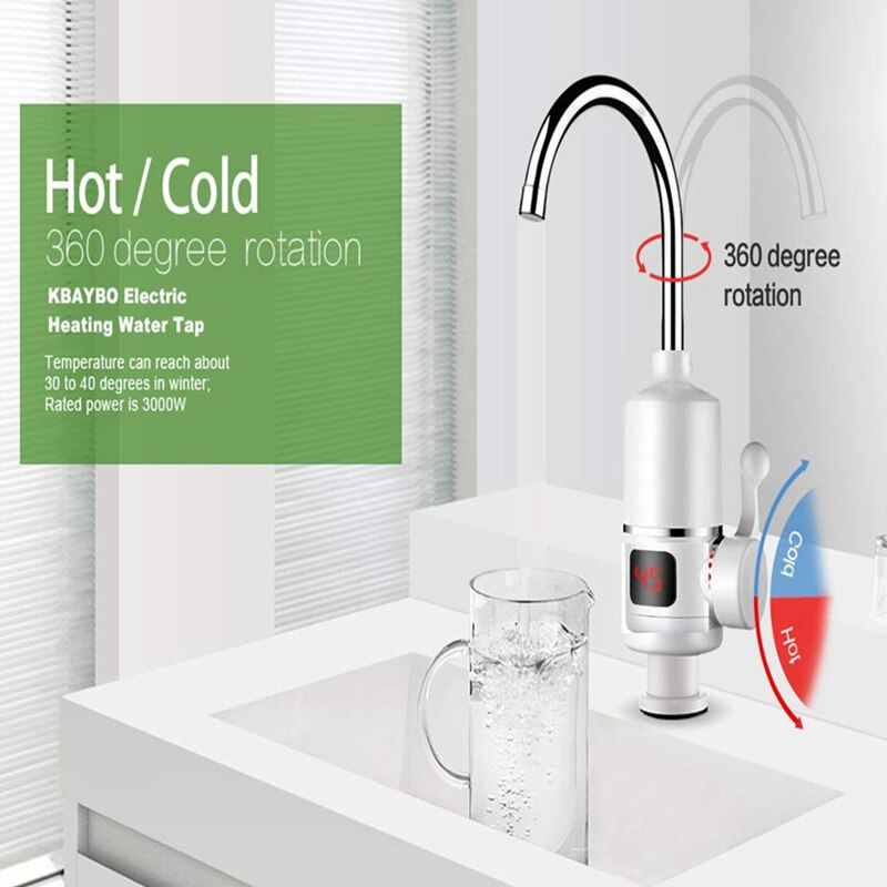 X10-Robinet chauffe-eau instantané - X10 Maroc - Livraison gratuite -