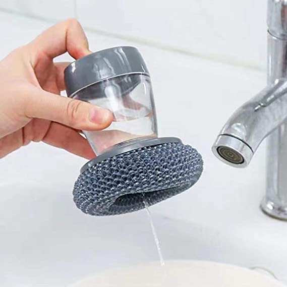 Brosse de cuisine avec distributeur de savon - X10 Maroc - Livraison gratuite -