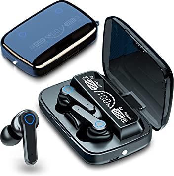 Écouteurs TWS M19–19 avec contrôle tactile sans fil Bluetooth 5.1 avec microphone et fonction lampe de poche - X10 Maroc - Livraison gratuite -