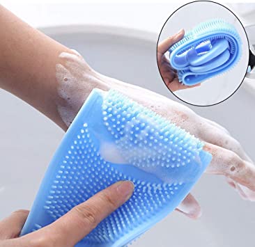 2 brosses de bain en silicone - X10 Maroc - Livraison gratuite -