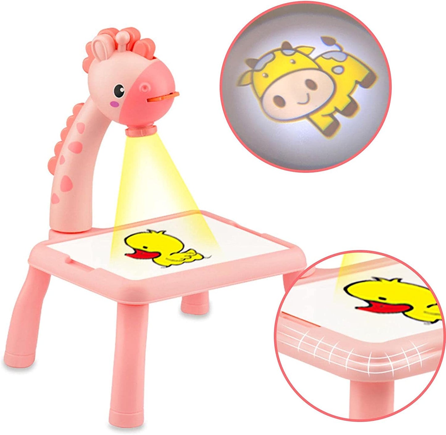 Mini tableau d'affichage à LED enseignant le dessin aux enfants - X10 Maroc - Livraison gratuite - Rose