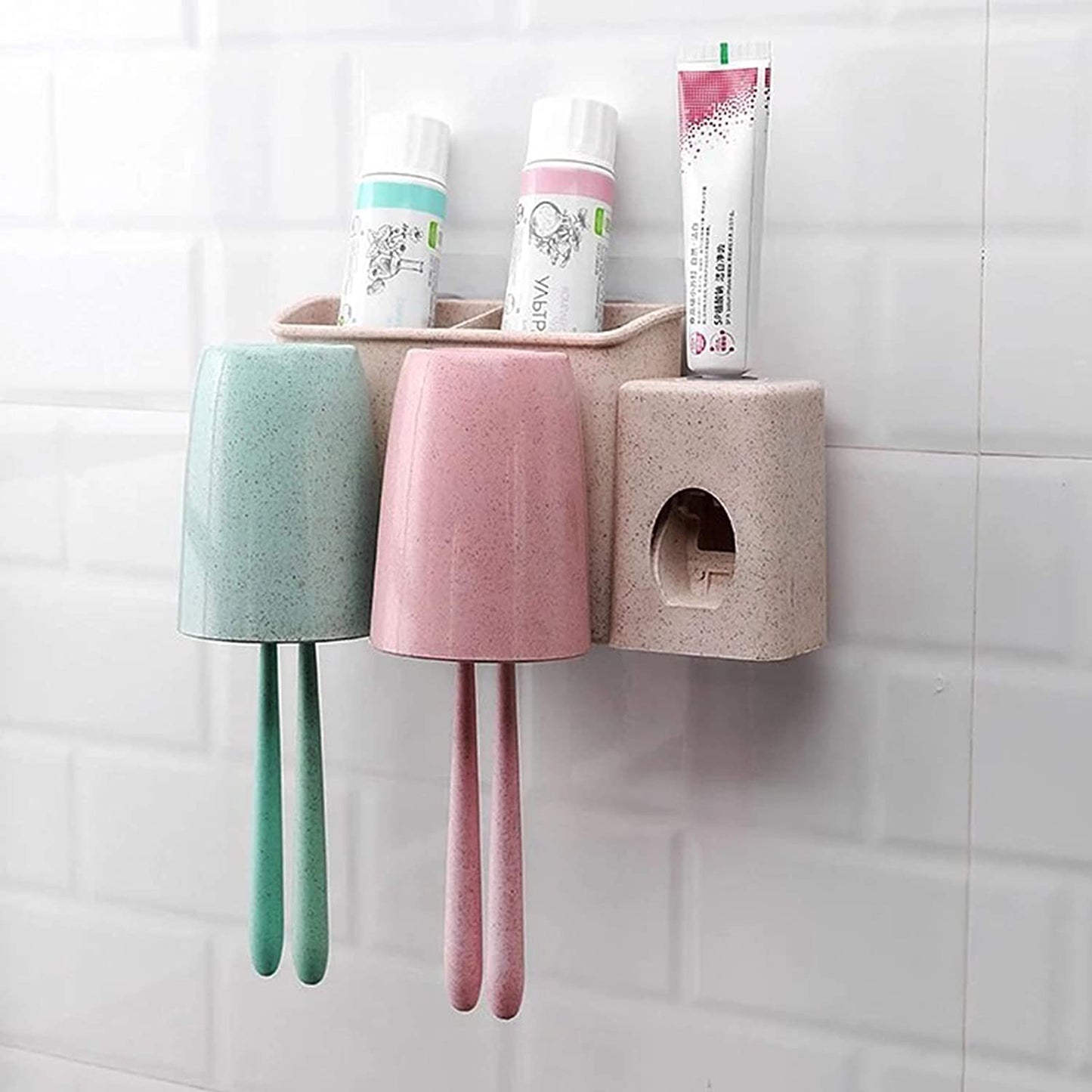 Porte-brosse à dents de rangement multifonctionnel pour les enfants et les familles - X10 Maroc - Livraison gratuite -