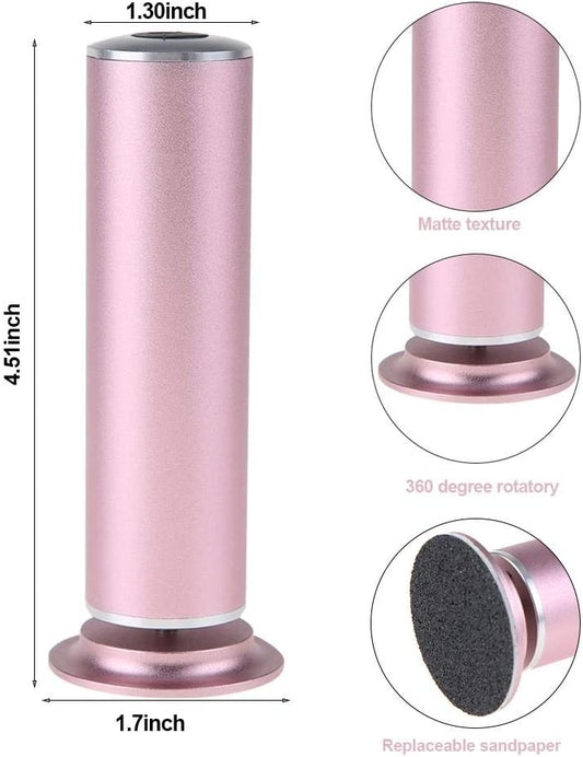 Un appareil de soin des pieds propre et un changement de papier de verre - X10 Maroc - Livraison gratuite -