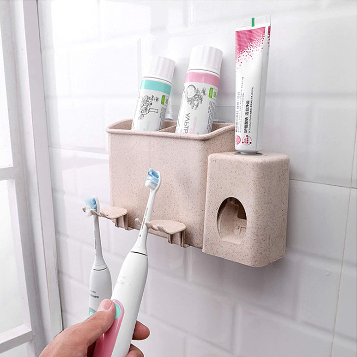 Porte-brosse à dents de rangement multifonctionnel pour les enfants et les familles - X10 Maroc - Livraison gratuite -