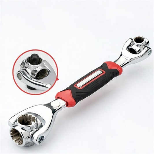 Clé à douille pratique, Rotation à 360 degrés, 52 en 1 - X10 Maroc - Livraison gratuite -