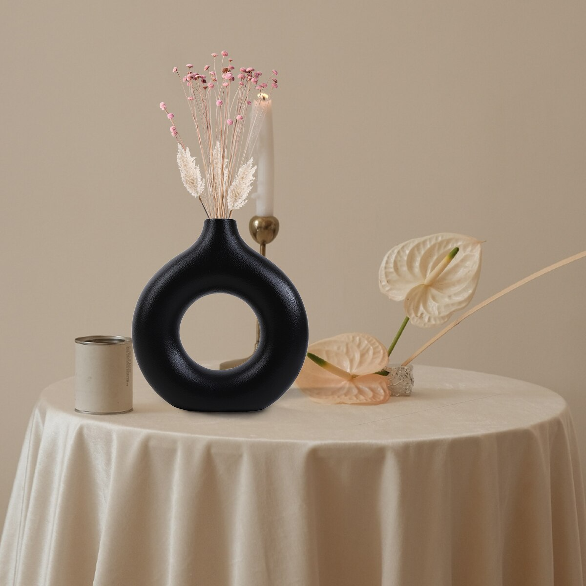 Vase à donuts en céramique - X10 Maroc - Livraison gratuite -