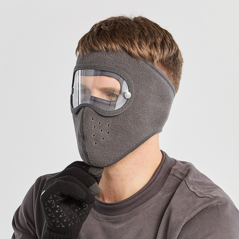 Couvre-Visage Sportif Hivernal - X10 Maroc - Livraison gratuite - Gris
