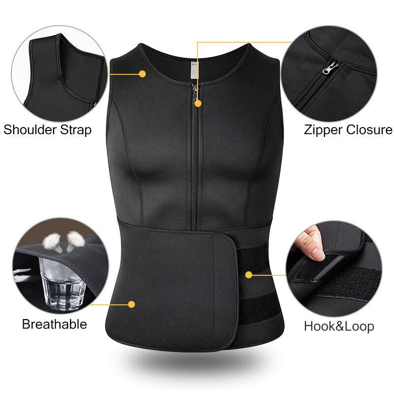 X10-Gilet de Sudation en Réglable - X10 Maroc - Livraison gratuite -