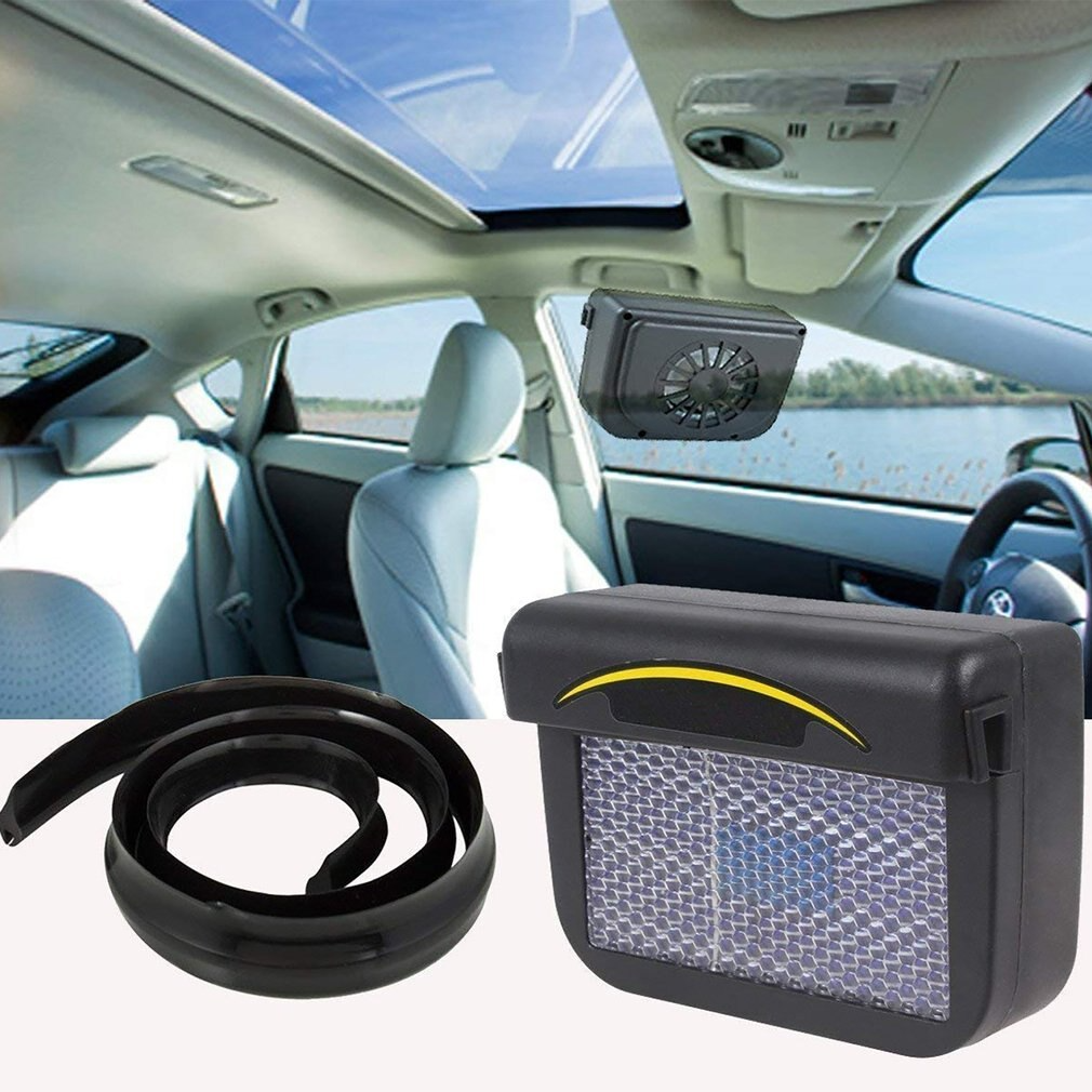 Ventilateur solaire pour voiture - X10 Maroc - Livraison gratuite -