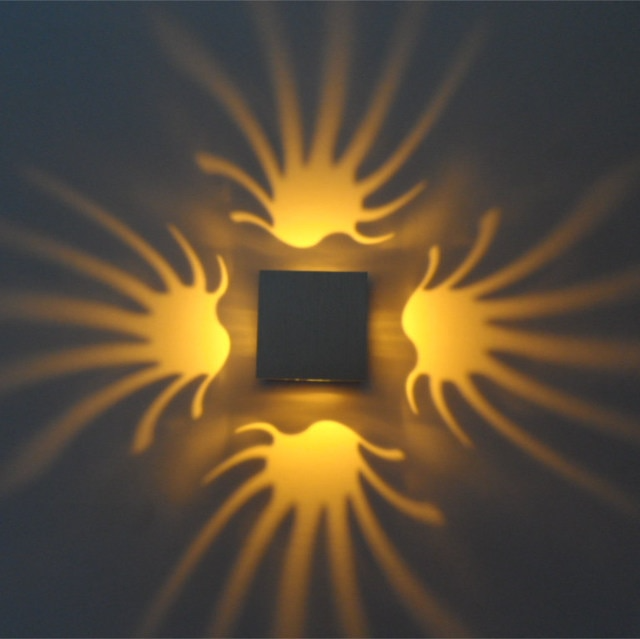 X10-Plafonnier LED au design moderne - X10 Maroc - Livraison gratuite - Jaune