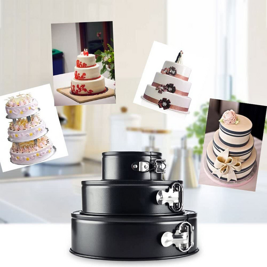 Moule à gateaux 3 pièces - X10 Maroc - Livraison gratuite -
