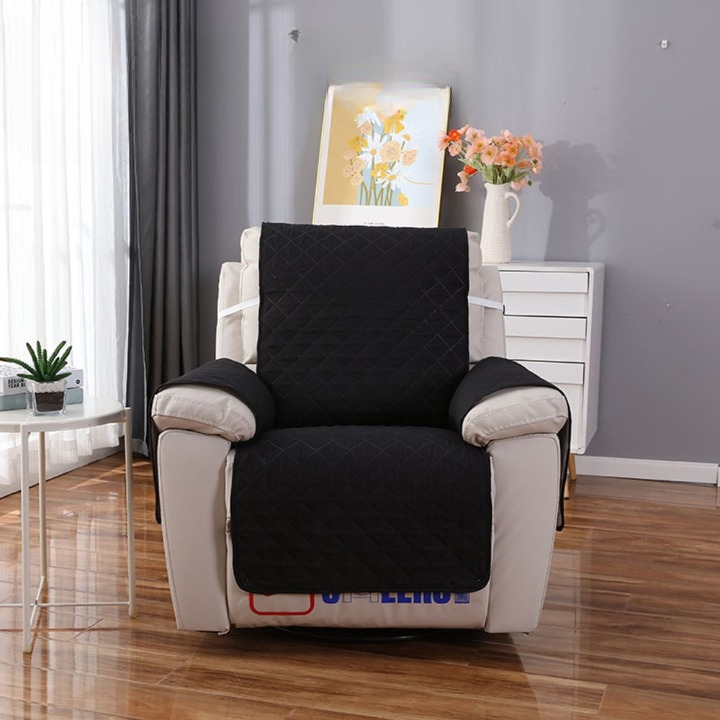 X10-Housse de canapé luxueuse - X10 Maroc - Livraison gratuite - Noir