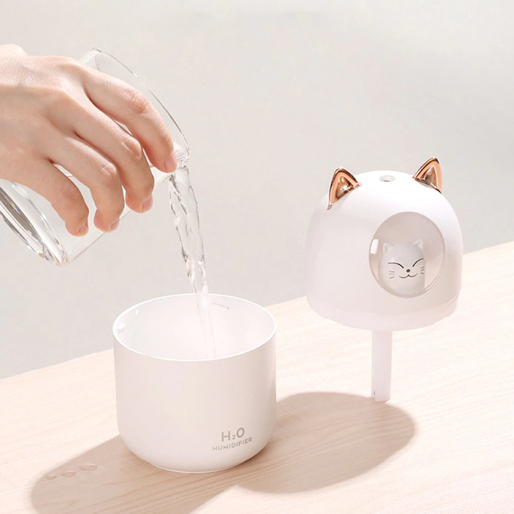 X10-Humidificateur d'air chat lumineux - X10 Maroc - Livraison gratuite -