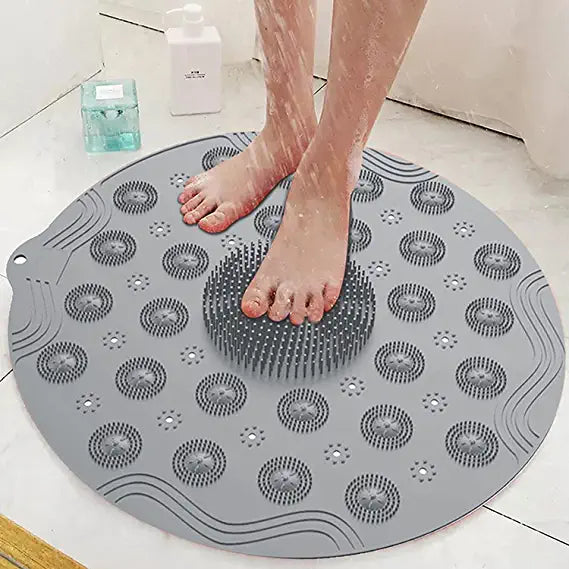 Oreiller de bain en silicone pour masseur de pieds - X10 Maroc - Livraison gratuite -