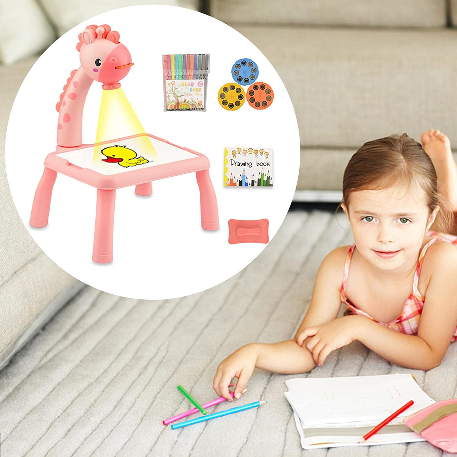 Mini tableau d'affichage à LED enseignant le dessin aux enfants - X10 Maroc - Livraison gratuite -