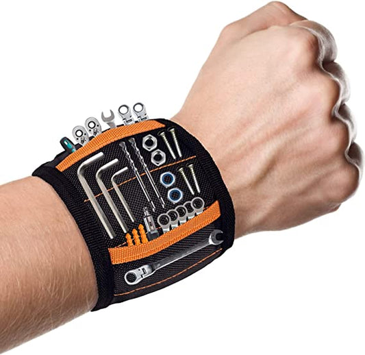 Bracelet magnétique sac à outils ceinture cadeau pour tenir la vis - X10 Maroc - Livraison gratuite -