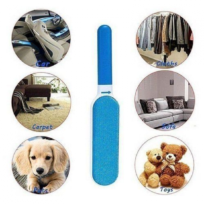 Dissolvant réutilisable pour poils et peluches d'animaux - X10 Maroc - Livraison gratuite -