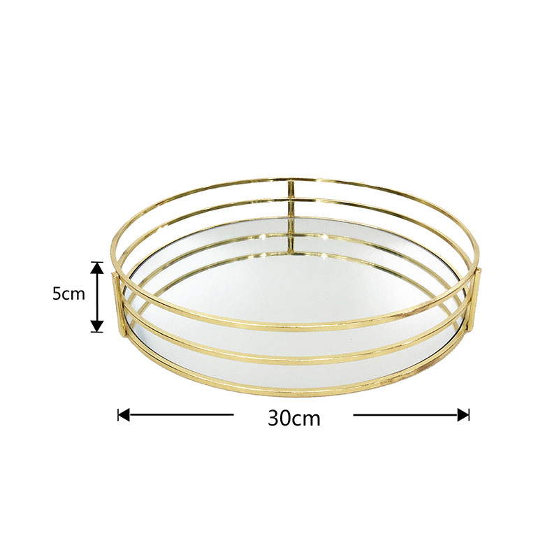 X10-Plateau de miroir décoration - X10 Maroc - Livraison gratuite - 30cm/5cm