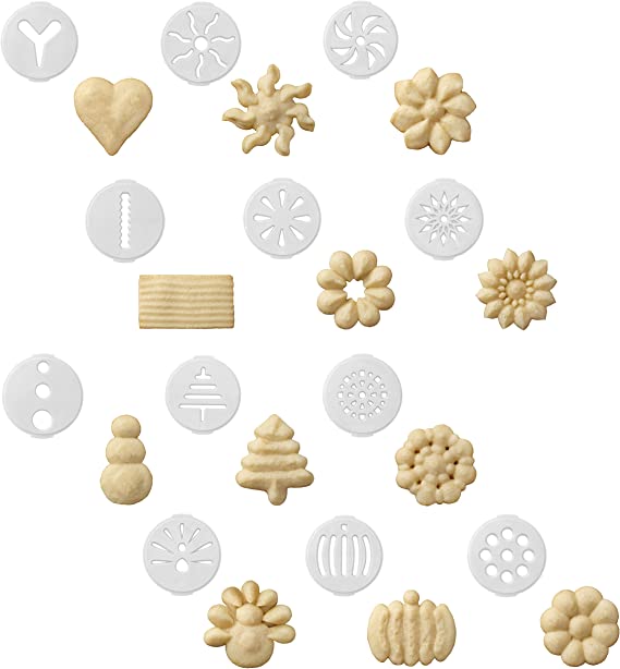 Kit Cookie Maker avec 12 disques de décoration de gâteau - X10 Maroc - Livraison gratuite -