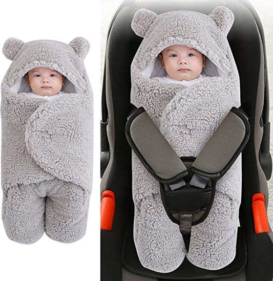 Couverture à Capuche pour Bébé en Coton Doux - X10 Maroc - Livraison gratuite -