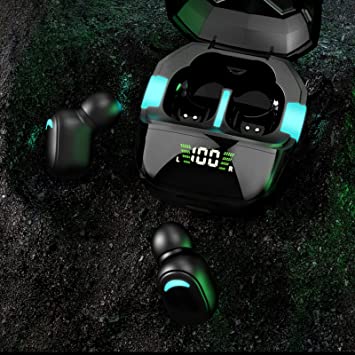 1 Pair Durable Compact Bluetooth-compatible Earbud Low Latency Sweat-proof Ergonomic Noise Reduction - X10 Maroc - Livraison gratuite -