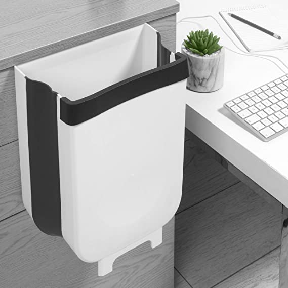 Poubelle Murale Poubelle suspendue pour porte d’armoire de cuisine - X10 Maroc - Livraison gratuite -