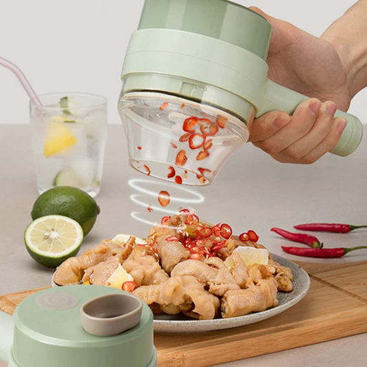 X10-Coupe-légumes électrique 4 en 1 - X10 Maroc - Livraison gratuite -