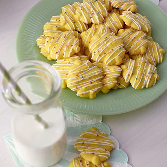 Kit Cookie Maker avec 12 disques de décoration de gâteau - X10 Maroc - Livraison gratuite -
