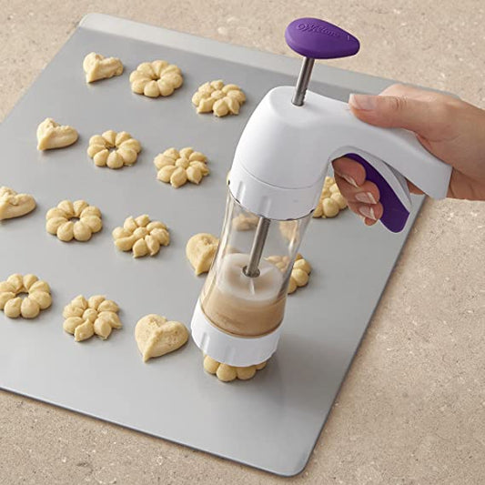 Kit Cookie Maker avec 12 disques de décoration de gâteau - X10 Maroc - Livraison gratuite -