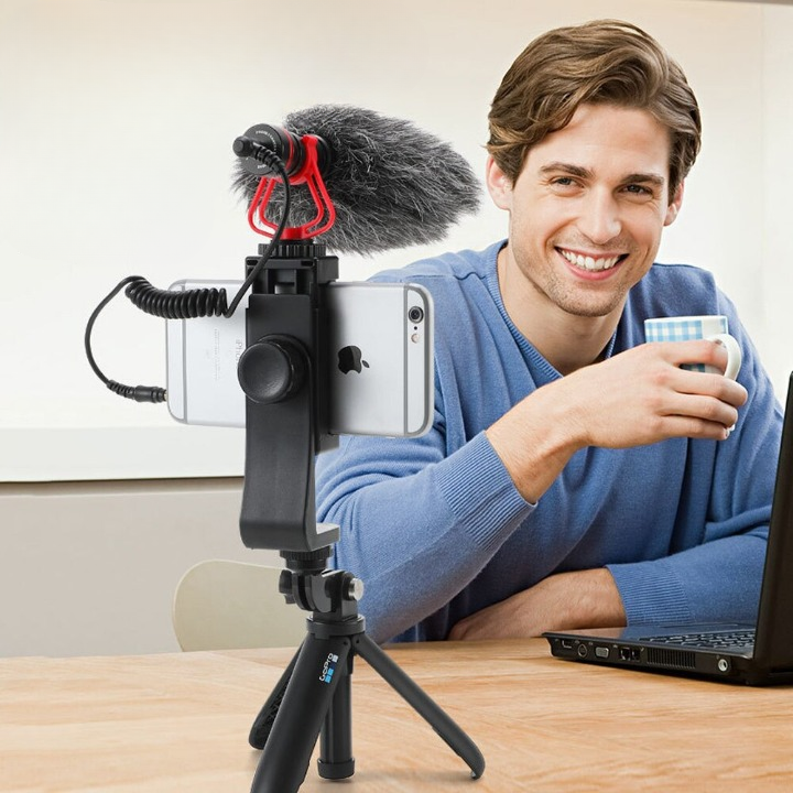 Microphone professionnel pour téléphone portable - X10 Maroc - Livraison gratuite -