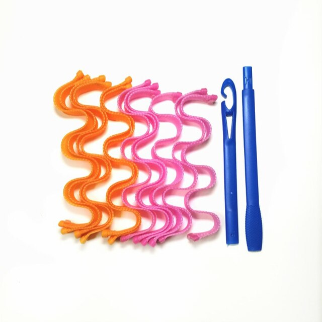 Magic - Accessoires pour Boucler les Cheveux - X10 Maroc - Livraison gratuite - Rose et Orange