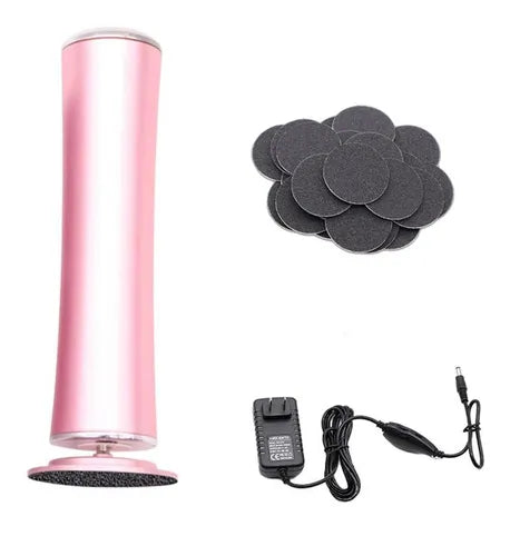 Un appareil de soin des pieds propre et un changement de papier de verre - X10 Maroc - Livraison gratuite - Rose