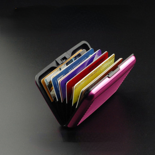 Porte-cartes en Aluminium - X10 Maroc - Livraison gratuite -