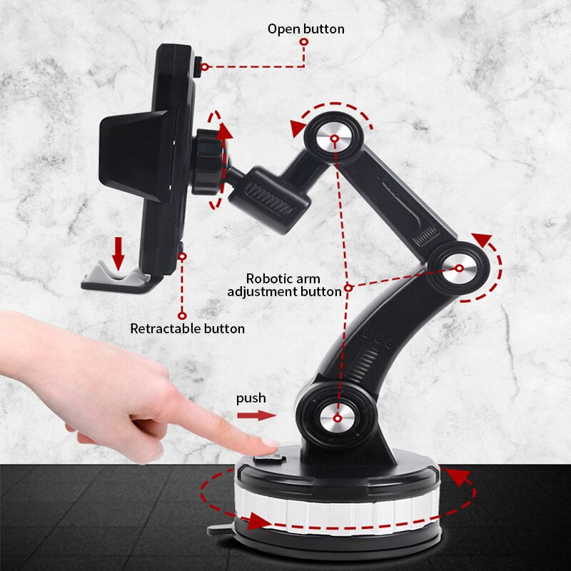 360° Support de téléphone de voiture - X10 Maroc - Livraison gratuite -