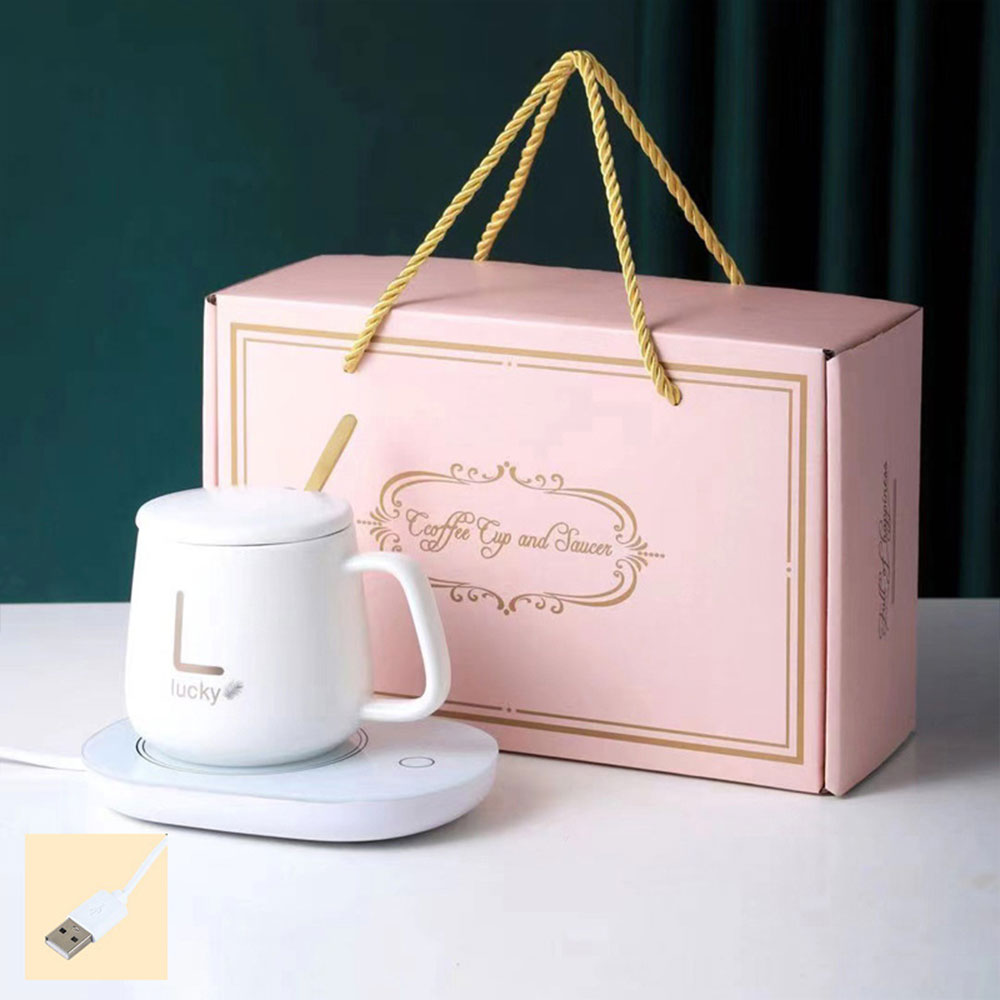 Pack de tasses en céramique pour garder vos boissons au chaud. - X10 Maroc - Livraison gratuite - White
